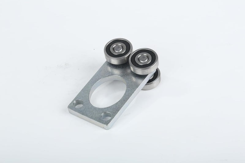 Fuperoo 4Wheel Trolley Assembly Rollers.Bearing Trolley Assembly.The top of The Trolley has Room for Set Screws, Allowing The use of a 1-5/8" high Strut Channel - Image 4
